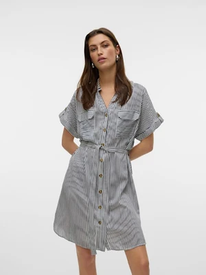 Vero Moda Sukienka w kolorze czarno-białym rozmiar: S