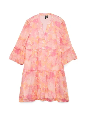 Vero Moda Sukienka w kolorze jasnoróżowo-pomarańczowym rozmiar: XL