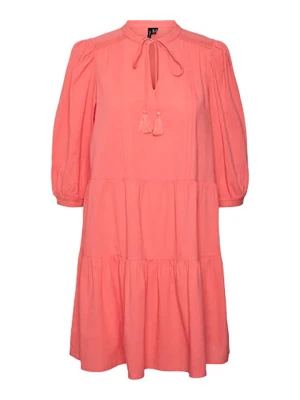 Vero Moda Sukienka w kolorze koralowym rozmiar: M
