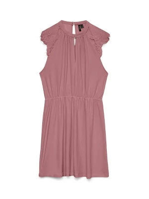 Vero Moda Sukienka w kolorze szaroróżowym rozmiar: L
