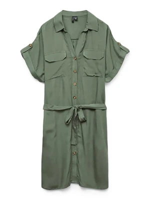Vero Moda Sukienka w kolorze zielonym rozmiar: XS
