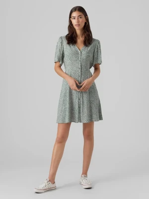 Vero Moda Sukienka w kolorze zielonym rozmiar: L