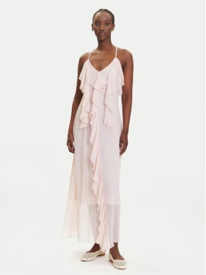 Vero Moda Sukienka wieczorowa Camille 10336405 Różowy Regular Fit