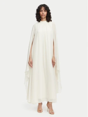 Vero Moda Sukienka wieczorowa Jasmine 10347654 Kremowy Relaxed Fit