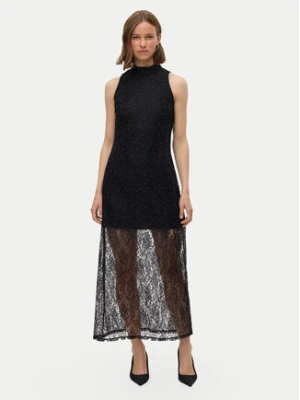 Vero Moda Sukienka wieczorowa Manja 10335406 Czarny Regular Fit
