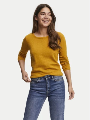 Vero Moda Sweter Care 10136644 Pomarańczowy Regular Fit