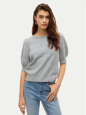Vero Moda Sweter Doffy 10278313 Szary Regular Fit