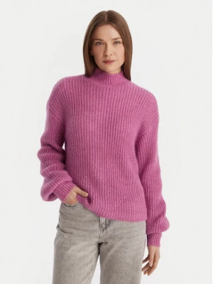 Vero Moda Sweter Ellie 10346753 Fioletowy Oversize