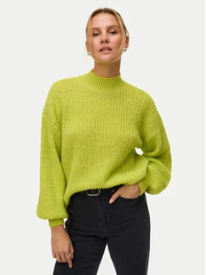 Vero Moda Sweter Ellie 10346753 Żółty Oversize