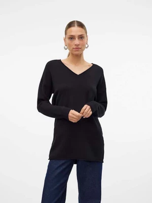 Vero Moda Sweter "Gold" w kolorze czarnym rozmiar: M