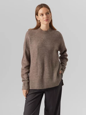 Vero Moda Sweter w kolorze brązowym rozmiar: S