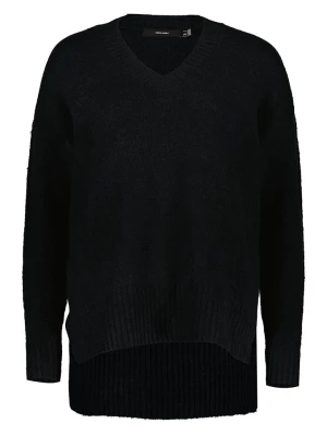 Vero Moda Sweter "Lefile" w kolorze czarnym rozmiar: S