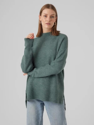 Vero Moda Sweter w kolorze zielonym rozmiar: L