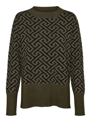 Vero Moda Sweter "Vmaria" w kolorze khaki rozmiar: XS
