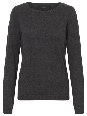 Vero Moda Sweter "VMCARE" w kolorze antracytowym rozmiar: XS