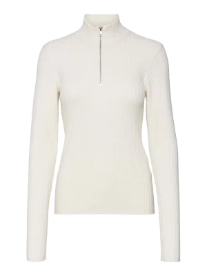 Vero Moda Sweter "Vmgold" w kolorze białym rozmiar: XL