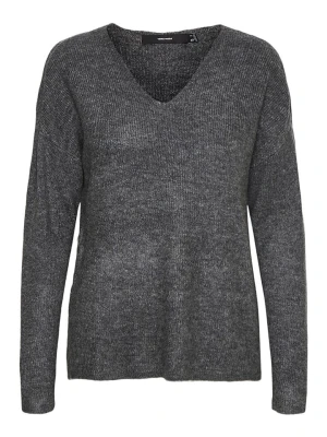 Vero Moda Sweter w kolorze antracytowym rozmiar: M