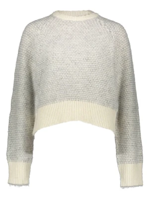 Vero Moda Sweter w kolorze beżowo-szarym rozmiar: XS