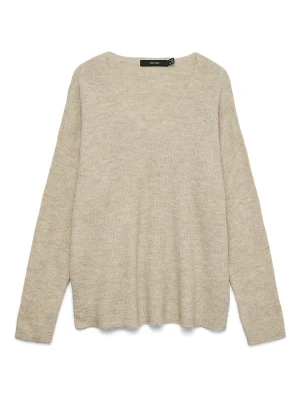 Vero Moda Sweter w kolorze beżowym rozmiar: XL