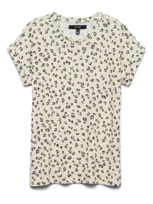 Vero Moda Koszulka w kolorze beżowym rozmiar: M