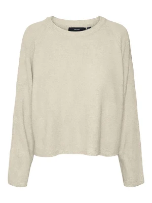 Vero Moda Sweter w kolorze beżowym rozmiar: XS