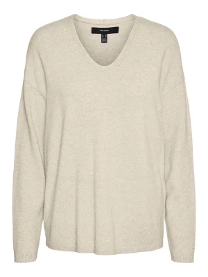 Vero Moda Sweter w kolorze beżowym rozmiar: M