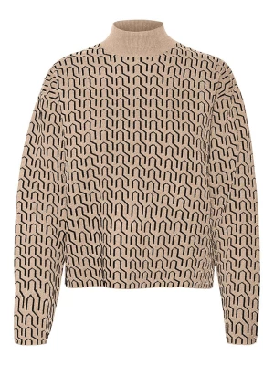 Vero Moda Sweter w kolorze beżowym rozmiar: XS