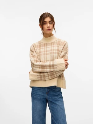 Vero Moda Sweter w kolorze beżowym rozmiar: S