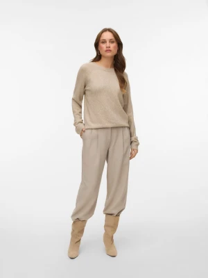 Vero Moda Sweter w kolorze beżowym rozmiar: M