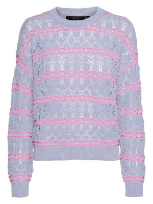 Vero Moda Sweter w kolorze błękitno-różowym rozmiar: XS