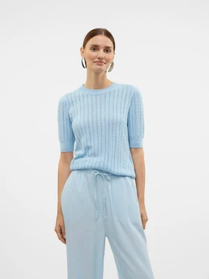 Vero Moda Sweter w kolorze błękitnym rozmiar: M
