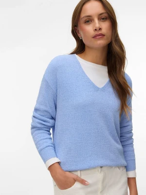 Vero Moda Sweter w kolorze błękitnym rozmiar: S