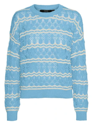 Vero Moda Sweter w kolorze błękitnym rozmiar: L