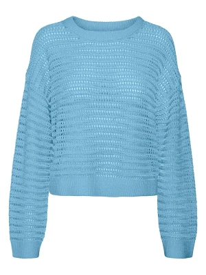 Vero Moda Sweter w kolorze błękitnym rozmiar: XS