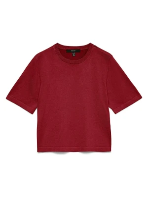 Vero Moda Sweter w kolorze bordowym rozmiar: L