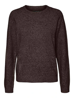 Vero Moda Sweter w kolorze brązowym rozmiar: S