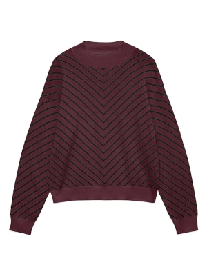 Vero Moda Sweter w kolorze ciemnofioletowo-czarnym rozmiar: XS
