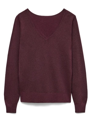 Vero Moda Sweter w kolorze ciemnofioletowym rozmiar: XL