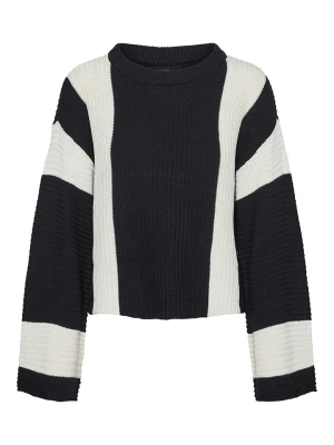 Vero Moda Sweter w kolorze czarno-białym rozmiar: S