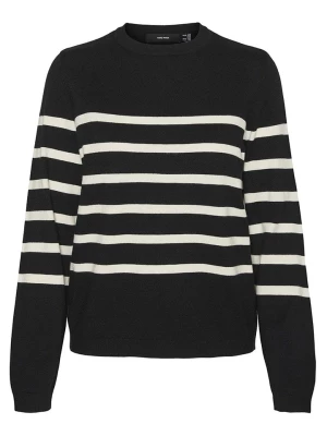 Vero Moda Sweter w kolorze czarno-białym rozmiar: XL