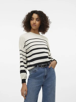 Zdjęcie produktu Vero Moda Sweter w kolorze czarno-białym rozmiar: XS