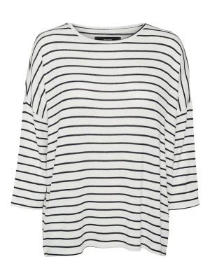 Vero Moda Sweter w kolorze czarno-białym rozmiar: S