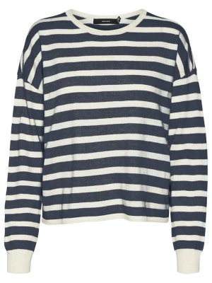 Vero Moda Sweter w kolorze czarno-kremowym rozmiar: XS