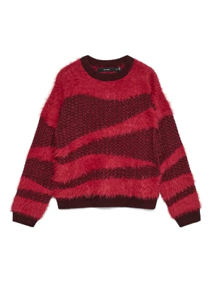 Vero Moda Sweter w kolorze czerwono-bordowym rozmiar: S