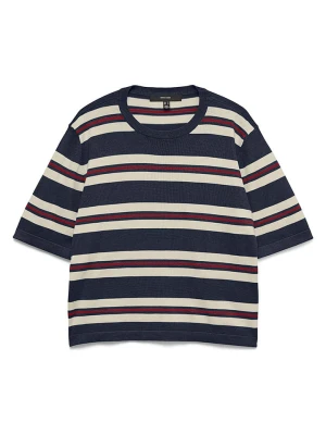 Vero Moda Sweter w kolorze granatowo-kremowym rozmiar: XS