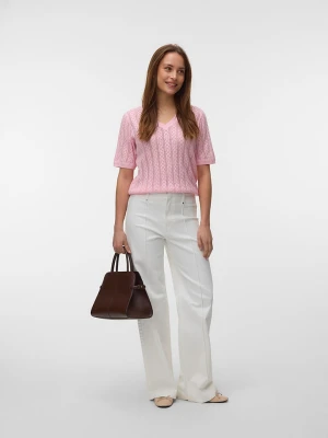 Vero Moda Sweter w kolorze jasnoróżowym rozmiar: S