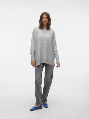 Vero Moda Sweter w kolorze jasnoszarym rozmiar: S