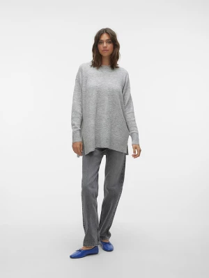 Vero Moda Sweter w kolorze jasnoszarym rozmiar: XL