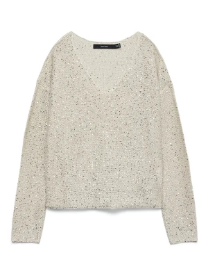 Vero Moda Sweter w kolorze kremowym rozmiar: XL