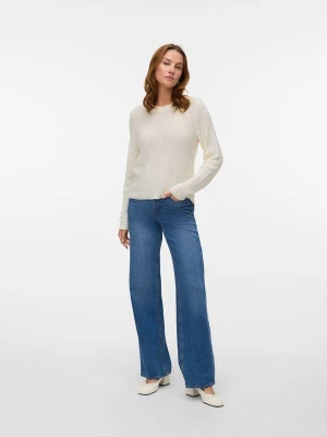 Vero Moda Sweter w kolorze kremowym rozmiar: L